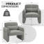 Fauteuil d'appoint Chenille-454338168