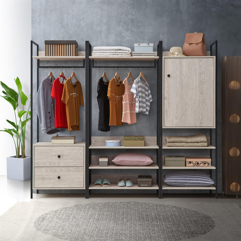 Guidi Closet System, Light Brown