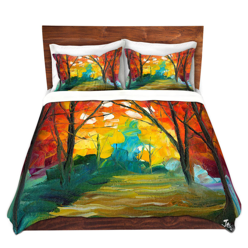 Polyester Duvet Cover, 1 Twin Duvet Cover + 1 Standard Sham