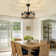 20" Farmhouse Caged Ceiling Fan With Light Kit And Remote Control Included