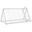 Rabbit Hutch Silver Galvanised Steel-1220091219