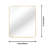 30 "X36" Rectangular Bathroom Wall Mirror-150646567