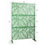 Panneaux de clôture en métal 76 po x 48 po, pour l'extérieur et l'intérieur - Balcon, terrasse 76 po x 48 po, terrasse, jardin-121751759
