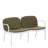 Outdoor Patio PP 3PCS CHAT SET Frame With Cushion, (2Pcs Club Chairs And 1Pcs Loveseat)-275431656-275431655