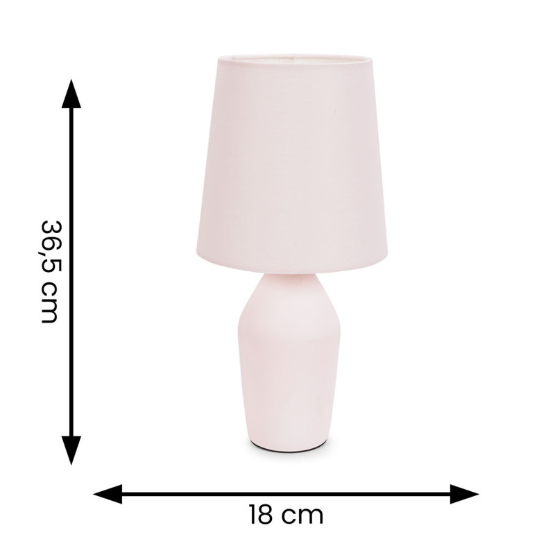 Daiva Ceramic Table Lamp, No, Blue