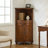Retro Brown Solid Wood Corner cabinet