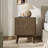 21" W Mid - Century Nightstand With 2 Drawers-118033178-121011151