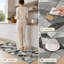 Tapis de cuisine géométriques lavables antidérapants