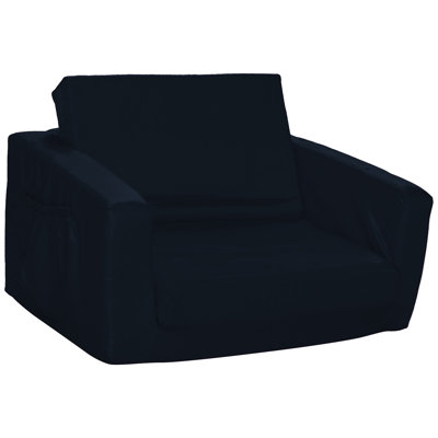 Canapé pour enfant et chaise longue convertible, canapé 2 en 1 facilement réglable en mousse à mémoire de forme - Chaise de tout-petit confortable, dossier droit et chaise longue convertible, disponible en plusieurs tailles, taille pour un enfant ou 