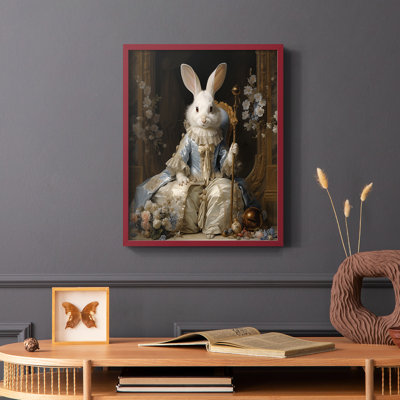 ANIMALS Series CLxxxv - reproduction encadrée de qualité supérieure - prête à être accrochée - aucun clou requis