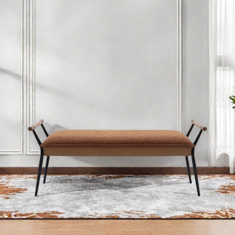 Fauteuil Bench, H 19,69 po x l 55,12 po x P 17,72 po