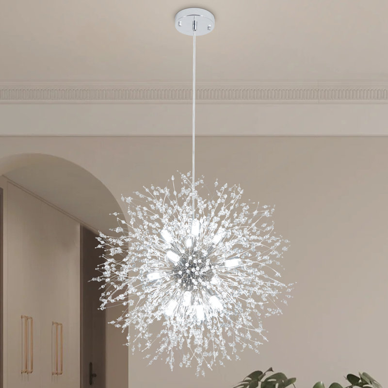 Lustre de salon à 12 lumières Kermith