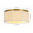 Hassler 2 - Light Drum Cotton Flush Mount Ceiling Light