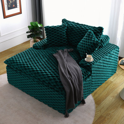 51" Comfort Bearing Sofa Two Pillows And One Backrest