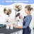 48" Dog Grooming Table Adjustable Height Pet Drying Desktop Foldable Pet Grooming Table-100507915
