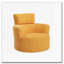 Fauteuil demi-tonneau rembourré Berber-374443260