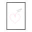 «Paper Plane & Heart I», reproduction d'impression-105845193-105845209-105845210