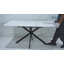 Extendable Metal Base Dining Table-1122574299