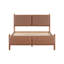 Grand lit moderne ergonomique confortable en similicuir idéal pour les nuits reposantes