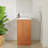 Ultraline 18 in. W x 21 in. D x 34.5 in. H Bath Vanity Cabinet without Top in Medium Alder-1572804749-1569554231