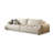 Beige 100% Polyester Modular Sofa cushion couch-109306511