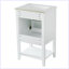 Meuble-lavabo moderne avec lavabo et porte à fermeture douce-102422846
