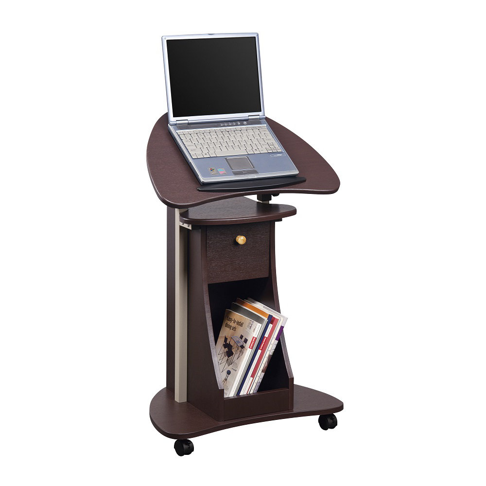 DYD 31.5'' H x 21.5'' W Laptop/Tablet Storage Cart with Wheels Wayfair