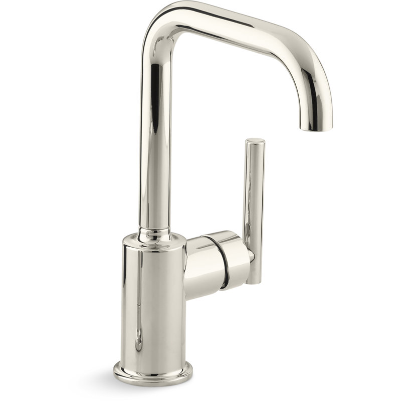 Purist® Bar Faucet with Accessories, Vibrant Polished Nickel