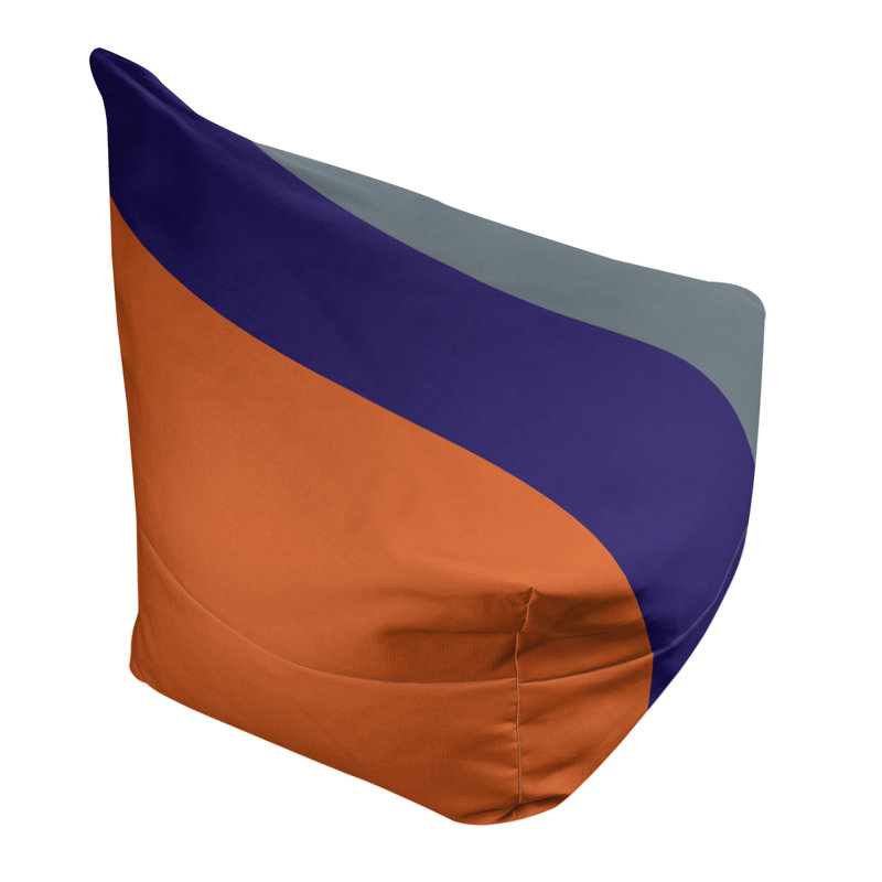 Fauteuil à billes Washington, Orange/Purple/Grey, 31 po x 38 po x 42 po