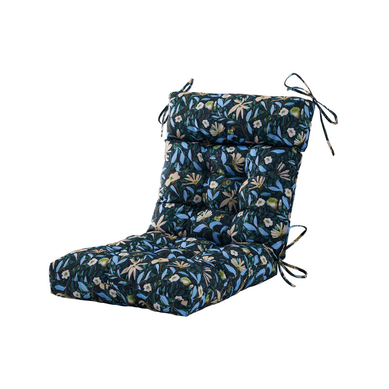 Coussin de dossier / siège d'extérieur, Multicolored Floral 4