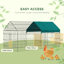 Parc pour petits animaux 87 po Pawhut