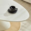 Table basse ovale en pierre avec base sculpturale Lucky Stone-1361684398