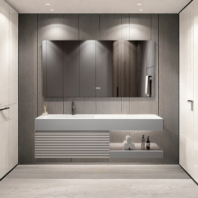 American-style simple modern bathroom cabinet