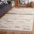 Sekai Handwoven Wool Cotton Abstract Rug in Gray/Ivory-595136801