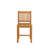 Elzas Teak Outdoor Stool-55051300