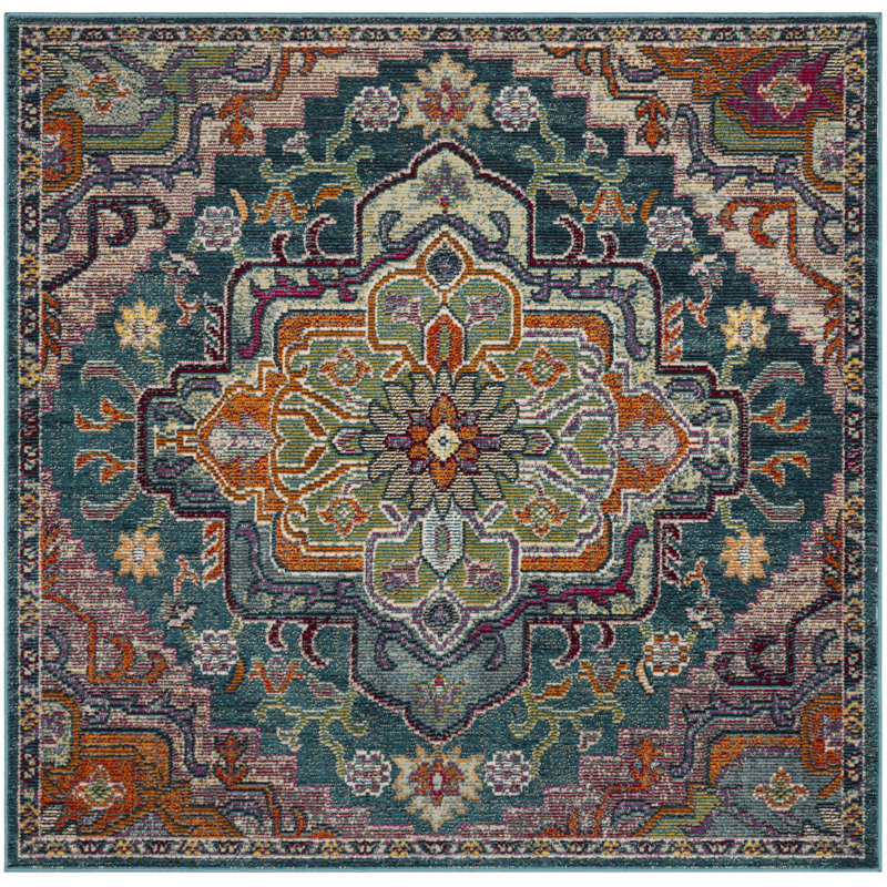 Gonzalez Performance Oriental Rug, Square 10'