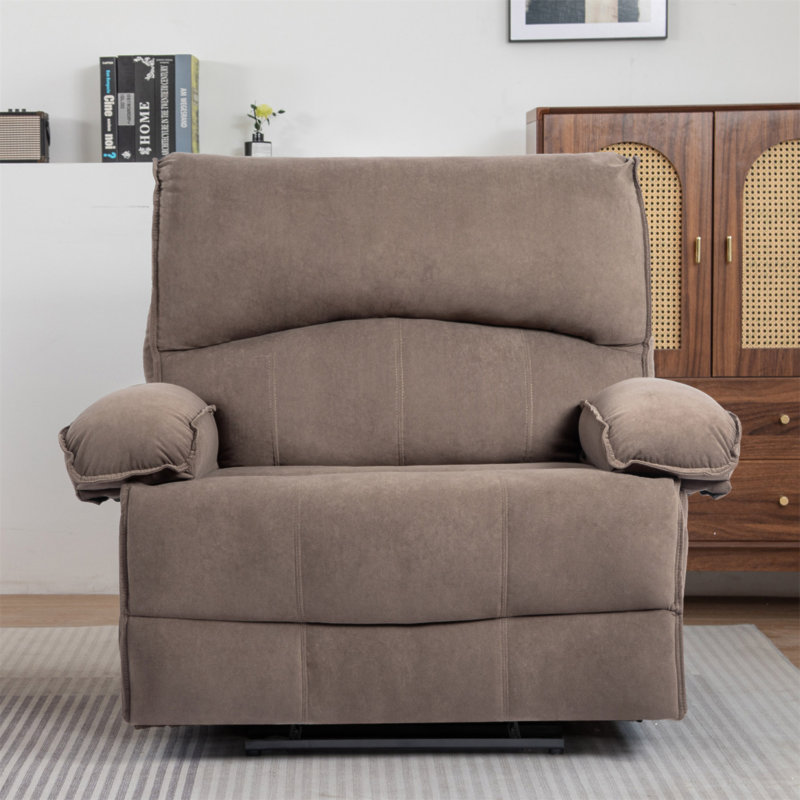 Fauteuil inclinable manuel surdimensionné pour le salon