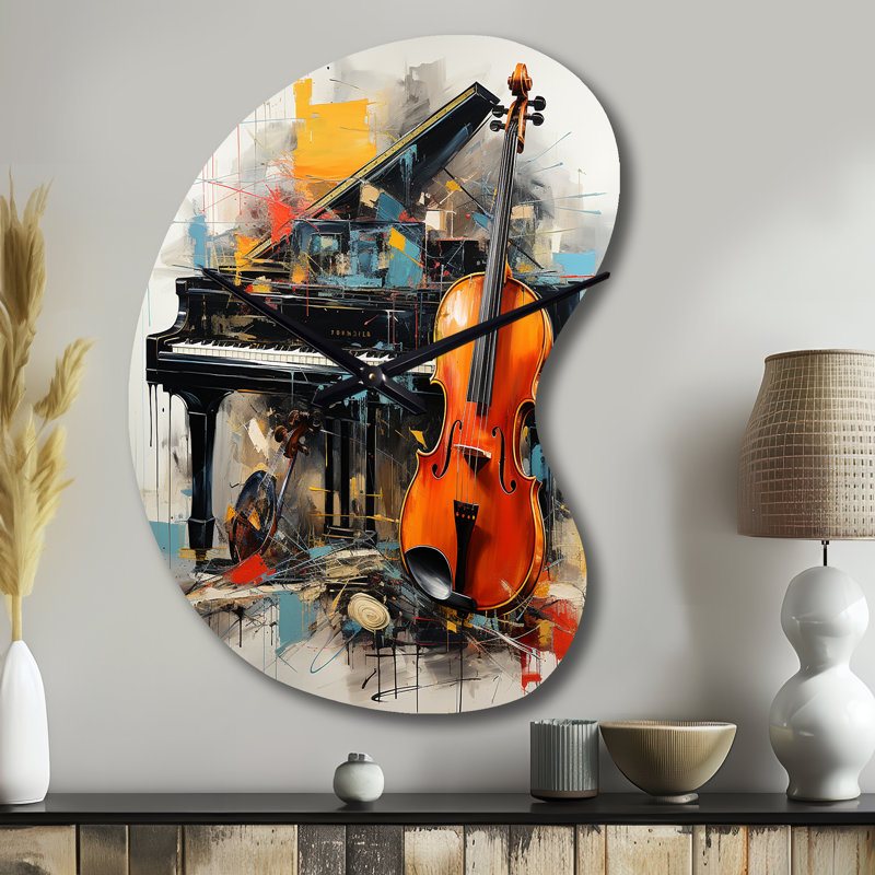 Grande sculpture musicale multicolore, Petit