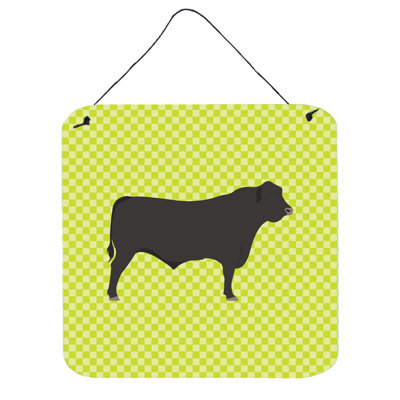 Décoration murale vache angus