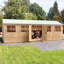 Mammoth 10 ft x 25 ft Shiplap Workshop