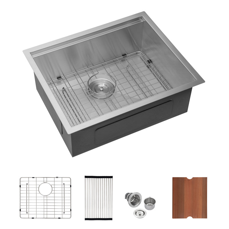 Lavabo pour comptoir à lessive - 23 x 19 x 13 po sous le comptoir