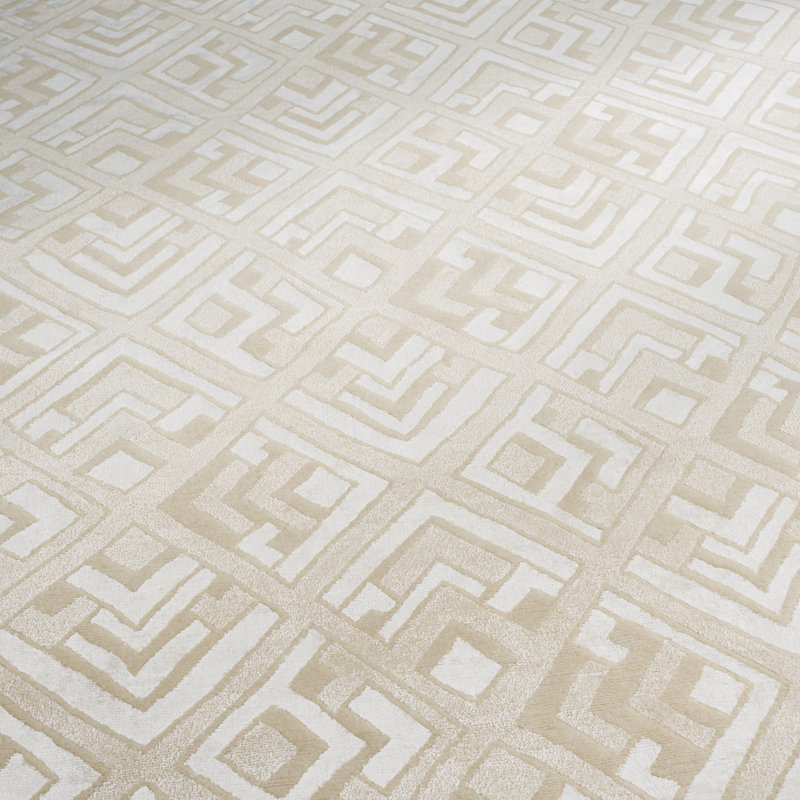 Ralph Lauren Deco Bas Wool, Viscose Rlr6722B Rug,  Rectangle 10' x 14'