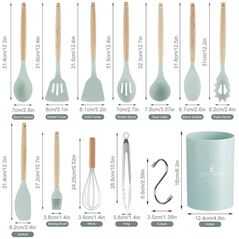 Brayden Studio Shena 12 Utensil Set