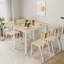 5-Piece Dining Table Set with 4 Chairs-790212367-790212361-790212363