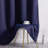 Gerlach Polyester Blackout Thermal Grommet Curtain Pair-2063514668-2063514648