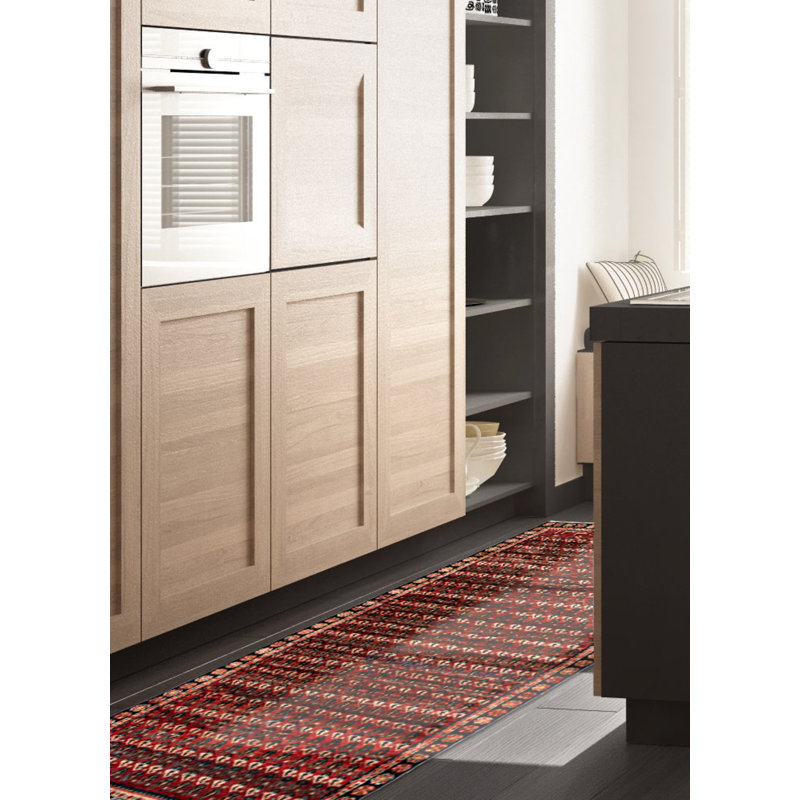 Tapis rouge Andelz 3 pi 9 po x 9 pi 9 po