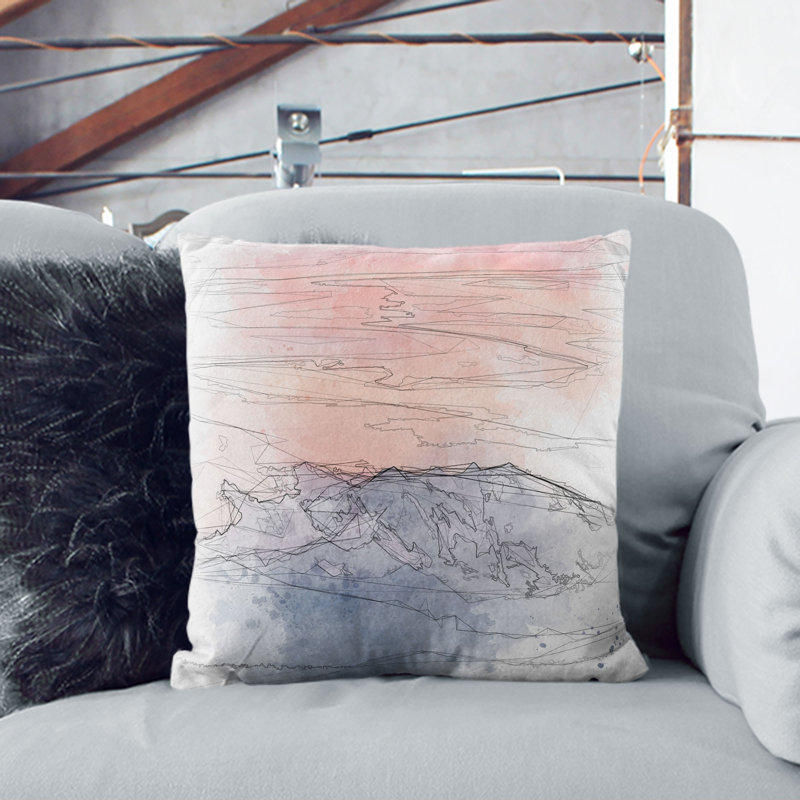 Square Cushion, 55cm H x 55cm W x 20cm D, Stone