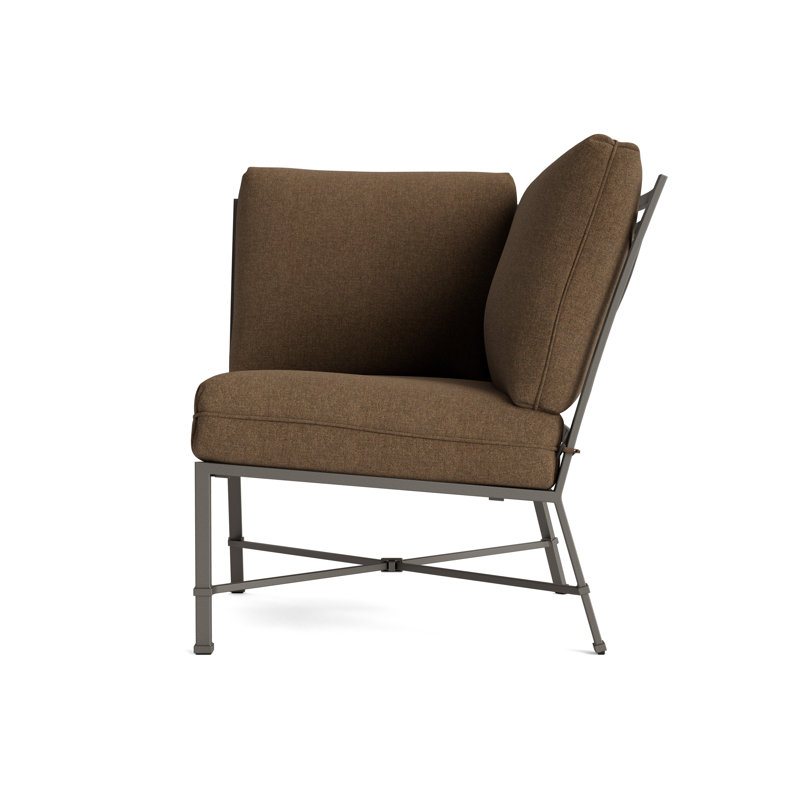 Venetian Outdoor Patio Sectional, Fusion Moccasian, Mica