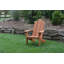 Chaise Adirondack en bois massif Handley-911563207