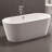 59" x 29" Freestanding Soaking Bathtub-89825909